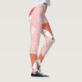 Fox Fun: Schattige bospatroon Leggings (Rechts)