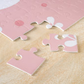 Fox Fun: Schattige bospatroon Legpuzzel (Zijkant)
