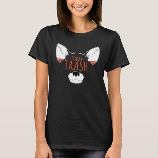 Fox Furry Trash T-shirt (Voorkant)