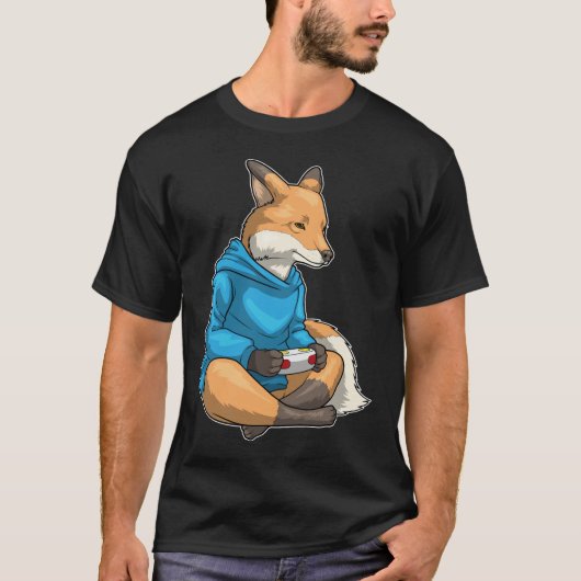 Fox Gamer Controller T-shirt (Voorkant)
