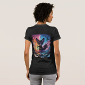 Fox gedeeld door de Twilight Realms T-shirt (Achterkant volledig)