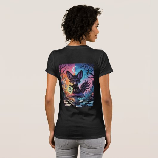 Fox gedeeld door de Twilight Realms T-shirt (Achterkant volledig)