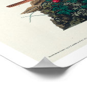 Fox-gekleurde Sparrow door Poster van Audubon (Hoek)
