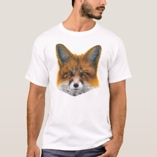 Fox gelaat - Schilderen in acryl T-shirt