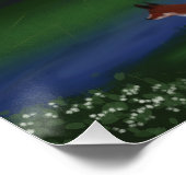 Fox gepersonaliseerd Poster (Hoek)