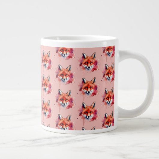 Fox Giant Coffee Mug Grote Koffiekop (Rechts)