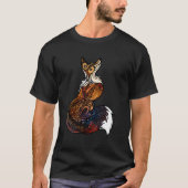Fox Gift Schattige Fox Animal Graphic T-shirt (Voorkant)
