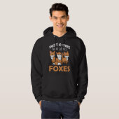Fox Gifts Women Fox Gifts Girls Fox Lover Fox Hoodie (Voorkant volledig)