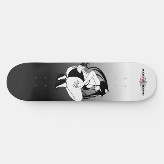 Fox Girl Persoonlijk Skateboard (Horizontaal)