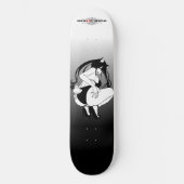 Fox Girl Persoonlijk Skateboard (Voorkant)