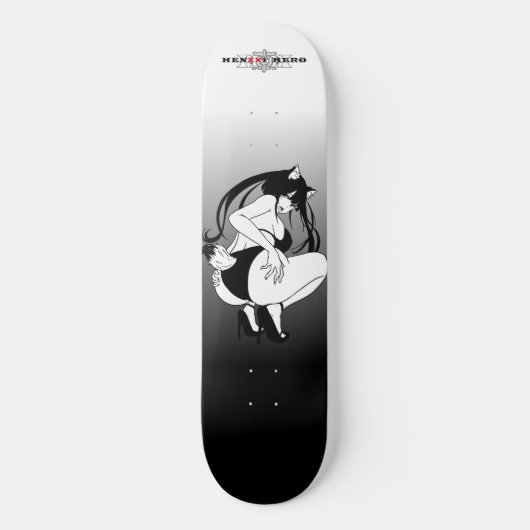 Fox Girl Persoonlijk Skateboard (Voorkant)