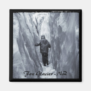 Fox Glacier - Nieuw-Zeeland 4 (Fridge Magnet) Magneet