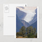 Fox glacier Nieuw-Zeeland Briefkaart (Voorkant / Achterkant)