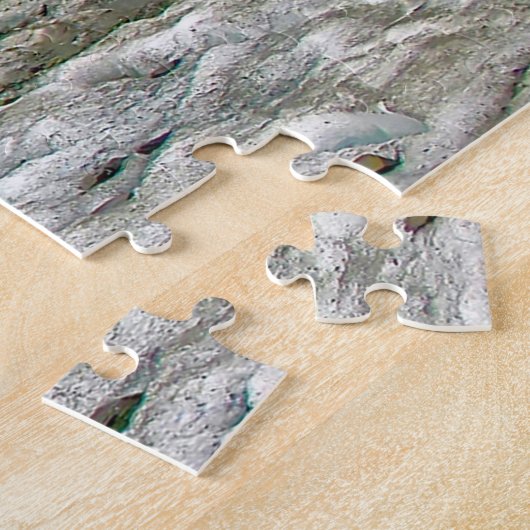 Fox Glacier, Nieuw-Zeeland Legpuzzel (Zijkant)