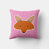 Fox Glitter Kussen (Achterkant)