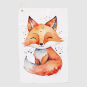 Fox Golfhanddoek (Voorkant)