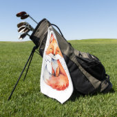 Fox Golfhanddoek (Groen)