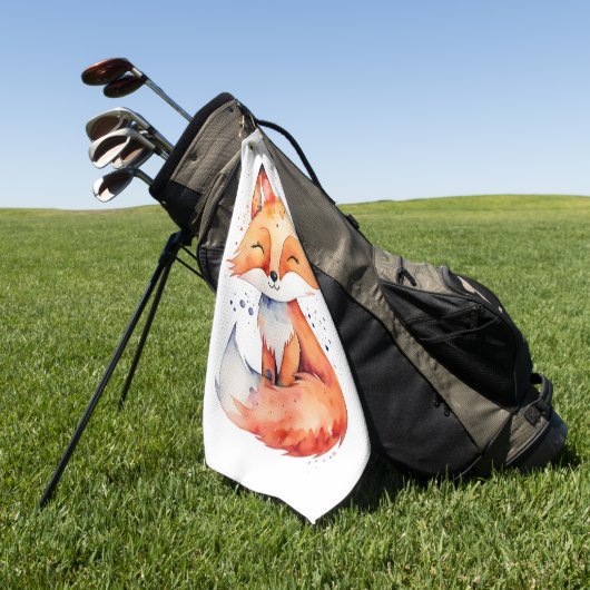 Fox Golfhanddoek (Groen)