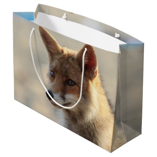 Fox Groot Cadeauzakje (Achterkant Gekanteld)