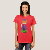 Fox Halloween Vampier T-shirt (Voorkant volledig)