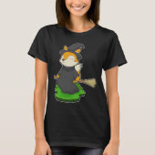 Fox Halloween Witch T-shirt (Voorkant)