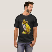 Fox Hand Gepineerde Golden Fox T-shirt (Voorkant volledig)