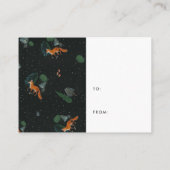 Fox & Hare | Display Showerkaart zonder Wikkel Informatiekaartje (Achterkant)