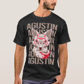 Fox Head - Agustin Naam T-shirt (Voorkant)