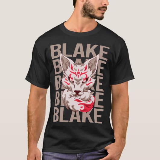 Fox Head - Blake Naam T-shirt (Voorkant)