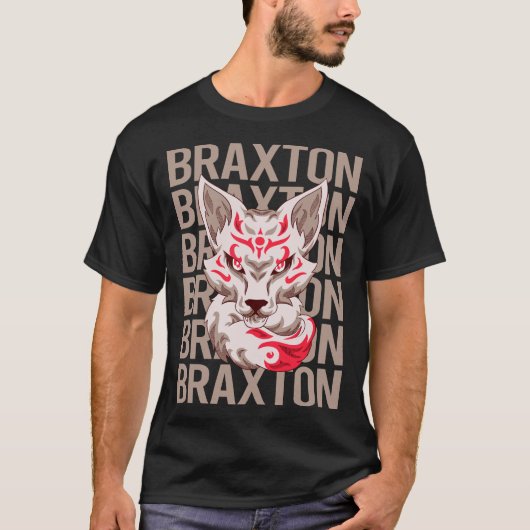 Fox Head - Braxton Naam T-shirt (Voorkant)