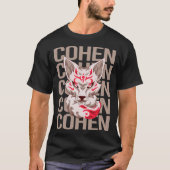 Fox Head - Cohen naam T-shirt (Voorkant)