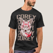 Fox Head - Corey Naam T-shirt (Voorkant)