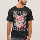 Fox Head - Dallas Naam T-shirt (Voorkant)