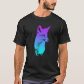 Fox head fox fox hunting hunter t-shirt (Voorkant)