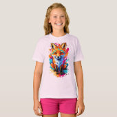 Fox Head - Fox T-shirt - Schattige Fox T-shirts (Voorkant volledig)