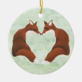 Fox Heart Ornament (Voorkant)