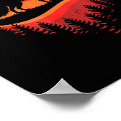 Fox Heart Valentines Animal Fox Lover Men Women Gi Poster (Hoek)