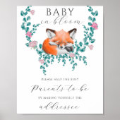Fox - Help de drukke aanstaande ouders geadresseer Poster (Voorkant)