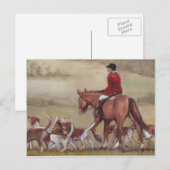 Fox Hunt Art Briefkaart (Voorkant / Achterkant)