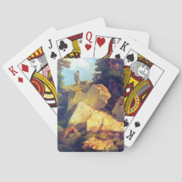 Fox Hunt Josef Navrátil na 1850 Pokerkaarten