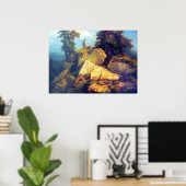 Fox Hunt Josef Navrátil na 1850 Poster (Thuiskantoor)