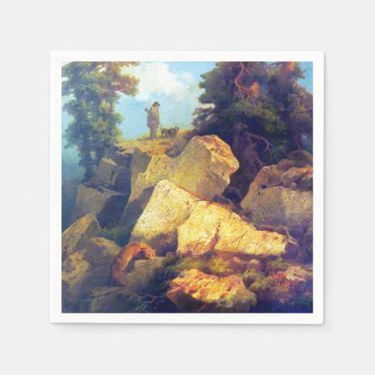 Fox Hunt Josef Navrátil na 1850 Servet (Voorkant)