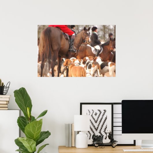 Fox Hunt Poster (Thuiskantoor)