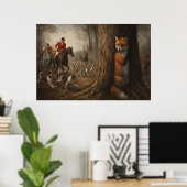 Fox Hunt Poster (Thuiskantoor)