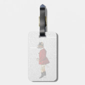 Fox Hunter 1 2 Bagagelabel (Achterkant verticaal)