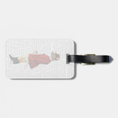 Fox Hunter 1 2 Bagagelabel (Achterkant horizontaal)