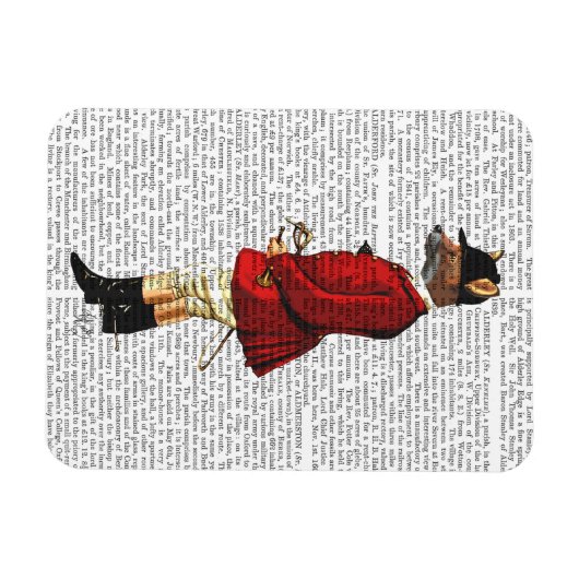 Fox Hunter 1 2 Magneet (Horizontaal)