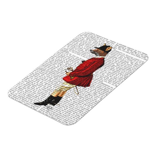 Fox Hunter 1 2 Magneet (Linkerzijde)
