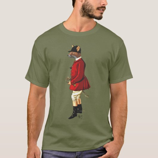 Fox Hunter 1 2 T-shirt (Voorkant)