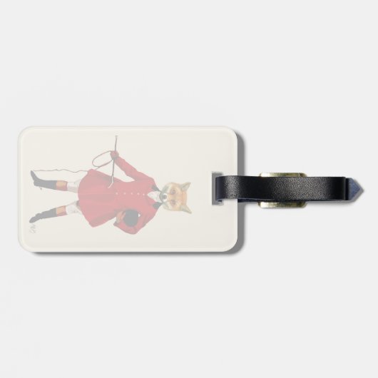 Fox Hunter 2 Full 3 Bagagelabel (Achterkant horizontaal)